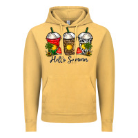 Vintage Mustard hello summer Vintage Hoodie - CowhideDigitalArt