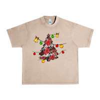 French Oak Christmas trees lights Urban Heavy Tee - JahusDesignShop