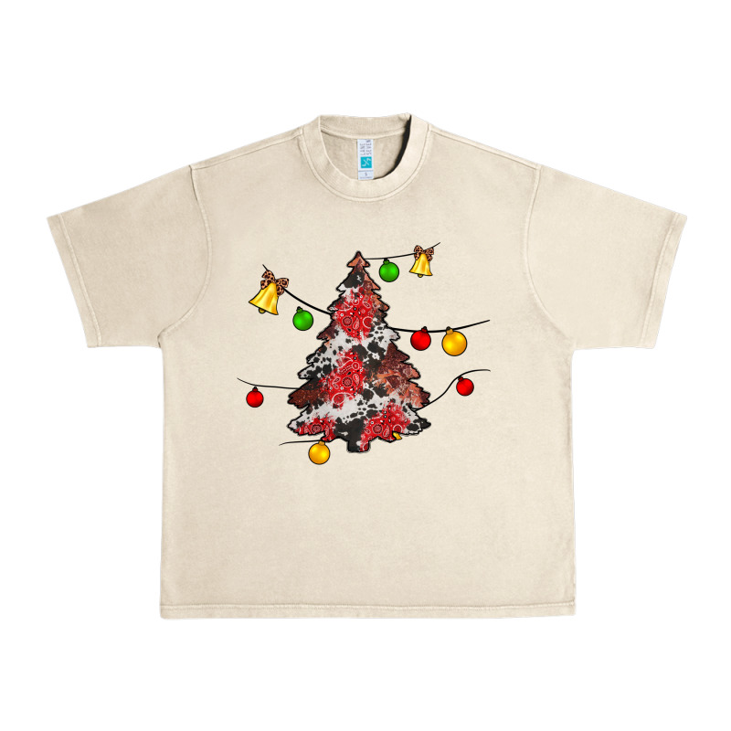 Christmas Trees Lights Urban Heavy Tee by JahusDesignShop | Teevron