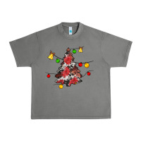 Tornado Christmas trees lights Urban Heavy Tee - JahusDesignShop