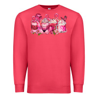 Cardinal cancer coffee cups Premium Sweatshirt - LillyAllenDesigns