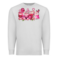 Dove Grey cancer coffee cups Premium Sweatshirt - LillyAllenDesigns