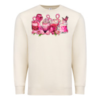 Sandshell cancer coffee cups Premium Sweatshirt - LillyAllenDesigns