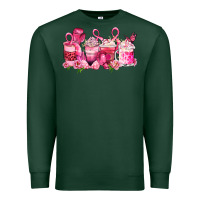 Sports Green cancer coffee cups Premium Sweatshirt - LillyAllenDesigns