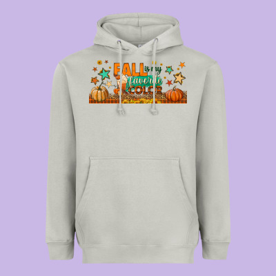 Fall Is My Favorite Color Libbey Glass Heavyweight Hoodie Designed By Bundleandbundleshop