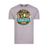 Vintage Zinc Christmas feliz navidad Vintage Tee - Artiststas