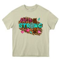 Mossy she is strong Heavy Core Tee - texasbilliewilder