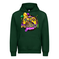 Forest Green mardi gras gamer Urban Hoodie - CowGirlArtShop