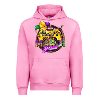 Fuchsia Pink mardi gras gamer Urban Hoodie - CowGirlArtShop