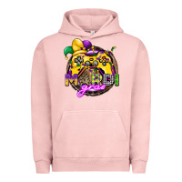 Pigment Salmon mardi gras gamer Urban Hoodie - CowGirlArtShop