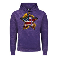 Cloud Purple western 4th of july star Vintage Hoodie - HRA Design Shop