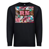 Black rn Premium Sweatshirt - LillyAllenDesigns