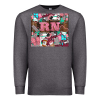 Charcoal Heather rn Premium Sweatshirt - LillyAllenDesigns