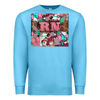 Ocean Blue rn Premium Sweatshirt - LillyAllenDesigns