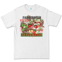 White farm fresh strawberries Premium Tee - Zillion Design Studio
