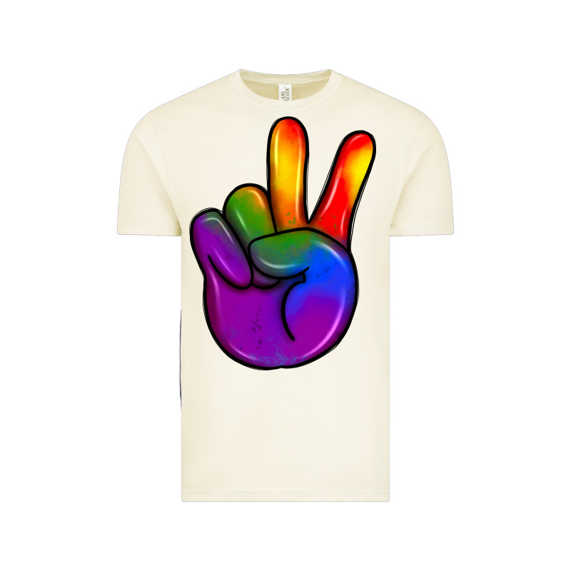 Pride Peace Hand Vintage Tee by JahusDesignShop | Teevron