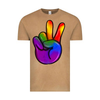 Vintage Camel pride peace hand Vintage Tee - JahusDesignShop