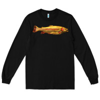 Black golden trout west virginia Long Sleeve Tee - LillyAllenDesigns