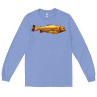 Colony Blue golden trout west virginia Long Sleeve Tee - LillyAllenDesigns