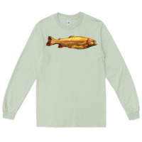 Matcha golden trout west virginia Long Sleeve Tee - LillyAllenDesigns