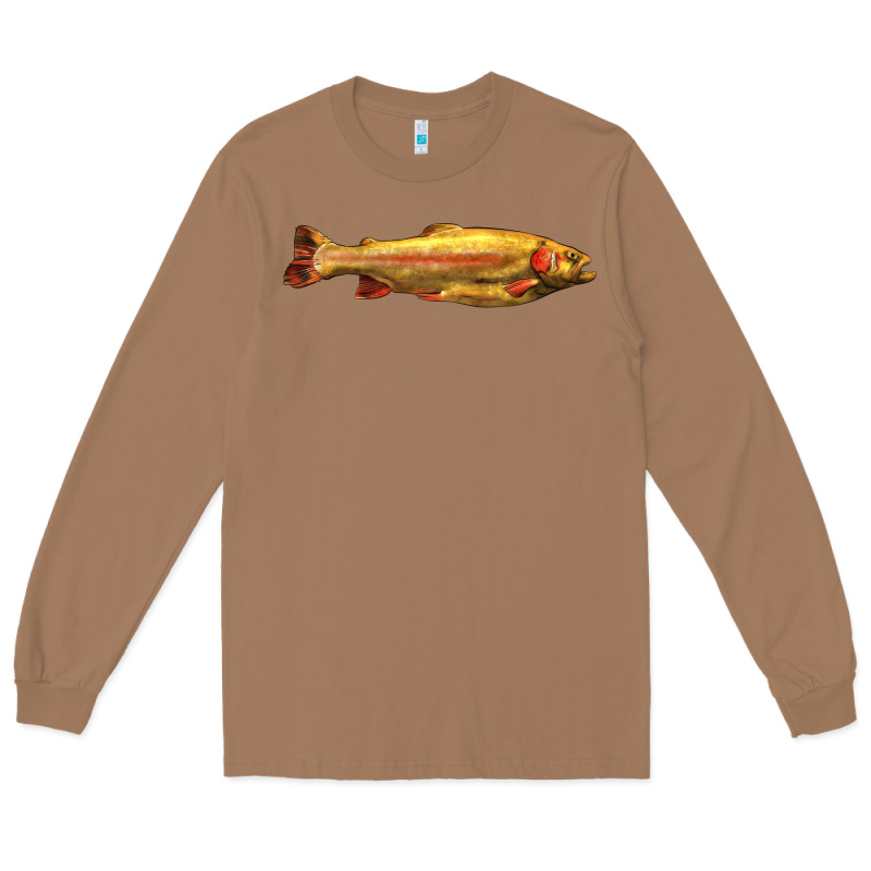 Golden Trout West Virginia Long Sleeve Tee by LillyAllenDesigns | Teevron