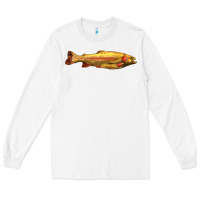 White golden trout west virginia Long Sleeve Tee - LillyAllenDesigns