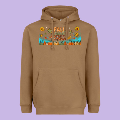 Fall Sweet Fall Libbey Glass Heavyweight Hoodie Designed By Bundleandbundleshop