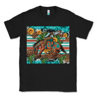 Bucking Bronco Cowboy Rodeo Cactus And Sunflowers Classic Tee | Teevron