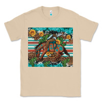 Mushroom bucking bronco cowboy rodeo cactus and sunflowers Classic Tee - Artiststas