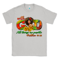 Moon Dust with god all things are possible juneteenth Classic Tee - AdoDesignShop