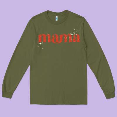 Mama Stronger Than The Storm Long Sleeve Tee Designed By Jahusdesignshop