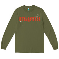 Army Green mama stronger than the storm Long Sleeve Tee - JahusDesignShop