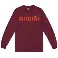Burgundy mama stronger than the storm Long Sleeve Tee - JahusDesignShop
