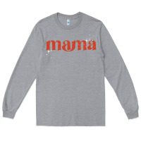 Heather Grey mama stronger than the storm Long Sleeve Tee - JahusDesignShop