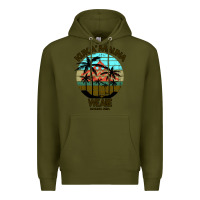 Army Green Ku Kia i Mauna Premium Hoodie - Bettercallsaul