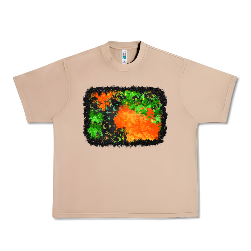 Halloween Mystic Symbol Background Urban Heavy Tee by BundleAndBundleShop | Teevron