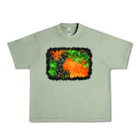 Oil Green halloween mystic symbol background Urban Heavy Tee - BundleAndBundleShop