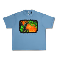Pebble Blue halloween mystic symbol background Urban Heavy Tee - BundleAndBundleShop