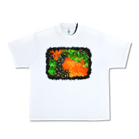 White halloween mystic symbol background Urban Heavy Tee - BundleAndBundleShop