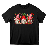 Black strawberry gnomes Heavy Core Tee - Zillion Design Studio