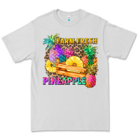 Dove Grey farm fresh pineapple Premium Tee - Zillion Design Studio