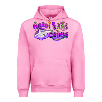 Fuchsia Pink mardi gras cruise Urban Hoodie - CowGirlArtShop