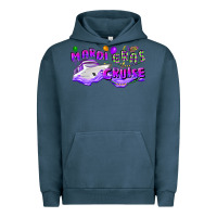 Pigment Midnight Navy mardi gras cruise Urban Hoodie - CowGirlArtShop