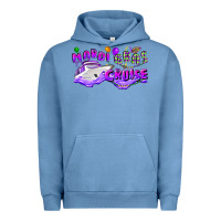 Pigment Pebble Blue mardi gras cruise Urban Hoodie - CowGirlArtShop