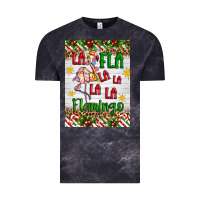 Cloud Black christmas fla la la la la la flamingo air freshener Vintage Tee - Artiststas