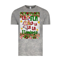 Cloud Rock christmas fla la la la la la flamingo air freshener Vintage Tee - Artiststas