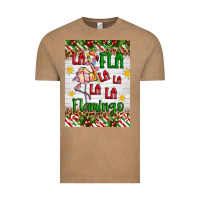 Vintage Coffee christmas fla la la la la la flamingo air freshener Vintage Tee - Artiststas