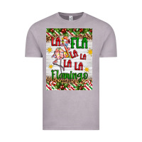 Vintage Zinc christmas fla la la la la la flamingo air freshener Vintage Tee - Artiststas