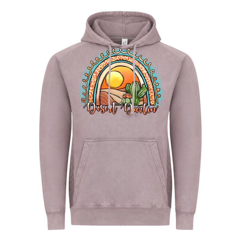 Desert Darlin' Rainbow Vintage Hoodie by JahusDesignShop | Teevron