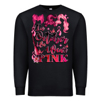 Black in october we wear pink Premium Sweatshirt - LillyAllenDesigns